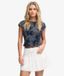 Superdry Mini Jupe met Geborduurde Rand Dames