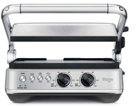 Sage The BBQ & Press™ Grill - Contactgrill - Zwart/RVS