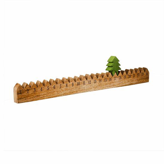 LOBERON Adventskalender Ciloren bruin/groen