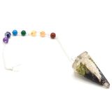 Ancient Wisdom Orgonite Power Chakra Pendulum - Engelenvleugel