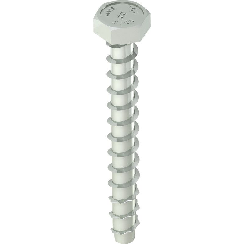 Heco MULTI-MONTI PLUS schroefanker - zeskantkop met aangeperste ring - 10x70mm - gehard staal - 25 stuks