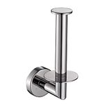 Gedy Project rolhouder van roestvrij staal, glanzend, chroom, 6 x 7,3 x 17,7 cm