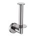 Gedy Project rolhouder van roestvrij staal, glanzend, chroom, 6 x 7,3 x 17,7 cm