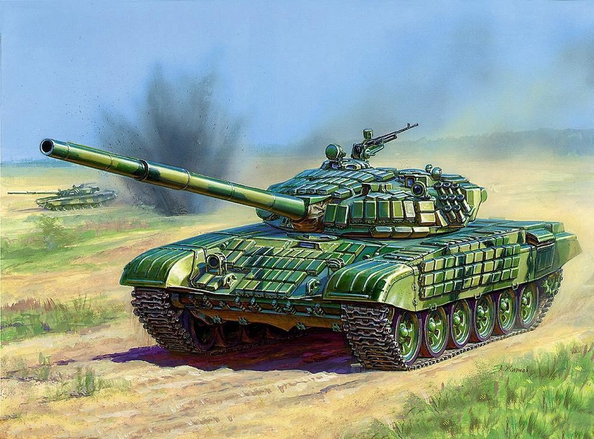 Zvezda - T-72 W/era (Zve3551)