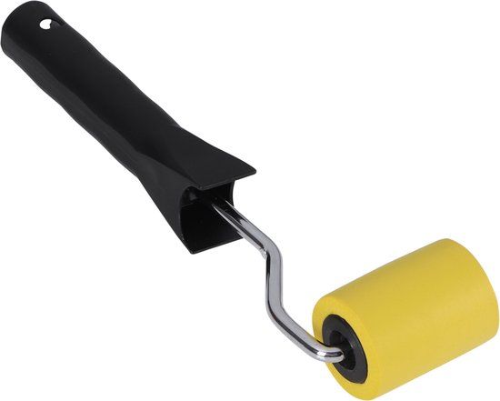 Copenhagen Pro aandrukrol - compleet - 4.5 cm - geel