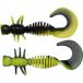 Berkley PowerBait Power Curly Softbait 5.5cm Black/Sunshine Yellow