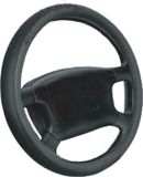 Simoni Racing Stuurwielhoes Trophy - 37-39cm - Zwart Leder