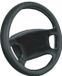 Simoni Racing Stuurwielhoes Trophy - 37-39cm - Zwart Leder