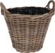 Pro Garden Opbergmand Rotan Bruin Rond 38 cm