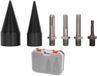 Markenlos Dailygoody - Boorkegel Houtsplijter - Houtsplijter Schroefkegel - Multifunctioneel - 42mm - Brandhout Splijter