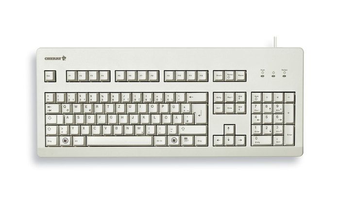 CHERRY G80-3000 - Toetsenbord - USB - QWERTZ - Duits - Grijs