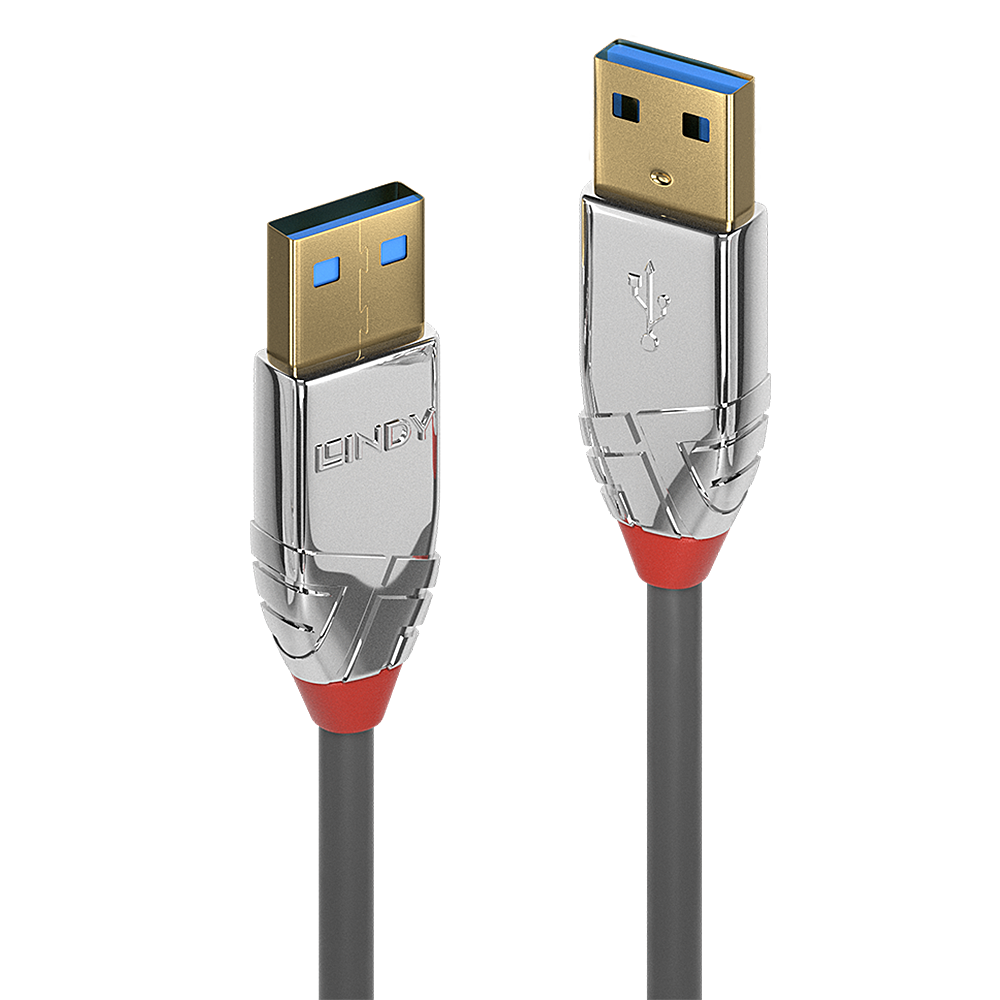 LINDY 36627 USB-kabel 2 m Grijs