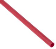 RS PRO Warmtekrimpkous, polyolefine, rood, Ø 3,2 mm, krimpverhouding 2:1, lengte 1,2 m