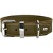 HUNTER hondenhalsband AALBORG SPECIAL, olijfgroen, maat 80