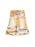 Desigual Rok blauw / geel / lichtoranje / wit