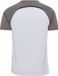 Hummel Hmllead 2.0 Jersey S/S Sportshirt Heren Wit/Steel Gray Polyester Korte Mouw Colorblock L