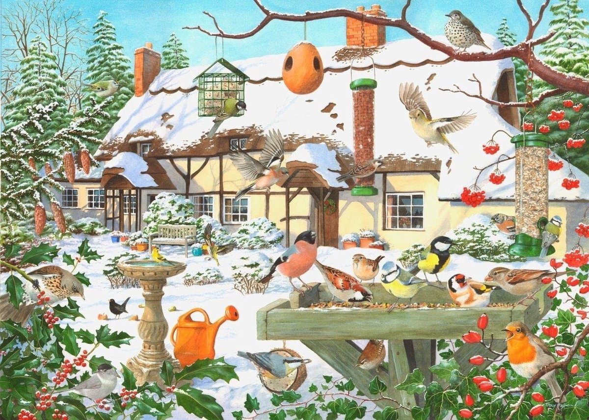 House Of Puzzles Cold Buffet Puzzel 500 XL Stukjes