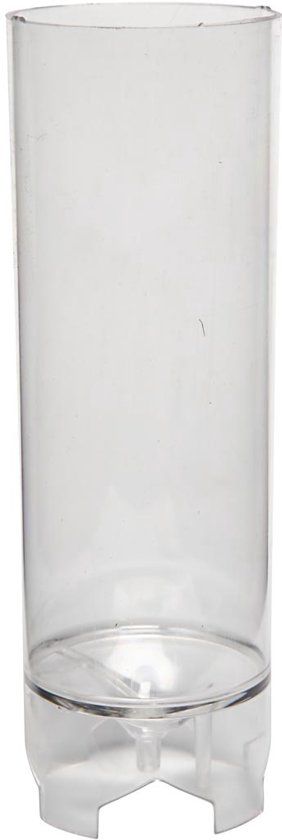 Creativ Company Kaarsen gietvorm, 185x70 mm, lont nr. 21, 1 stuk