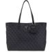 GUESS Adrian Logo Tech Shopper Charbon Logo gris foncé