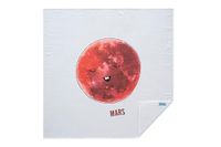 Hibboux 120x120 Mars mousseline deken