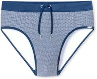 Schiesser Zwembroek Slip Heren - Ocean Swim - blauw