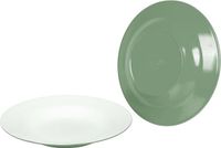 Bo-Camp - Diepbord - Two-Tone - Melamine - 4 Stuks - Groen
