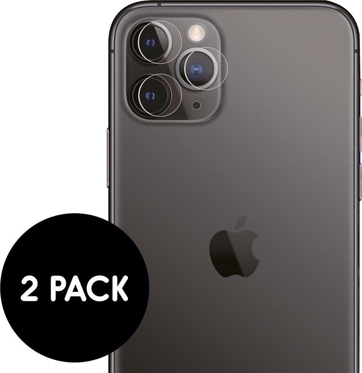 imoshion Camera Protector iPhone X / Xs Glas - 2 Pack