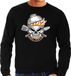 Bellatio Decorations Reaper Barbecue / Barbecue Sweater Zwart - Cadeau Trui voor Heren - Verjaardag / Vaderdag Kado M
