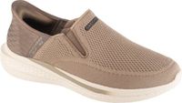 Skechers Heren Taupe Mocassins Maat 42.5
