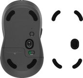 kwmobile muis voeten sticker geschikt voor Logitech M650 Wireless - Computermuis glijder - Stickers in zwart