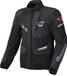 Macna Synchrone Solid, veste de moto imperméable, textile, noir, taille S