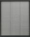vidaXL Raamhor Plissé Aluminium Antraciet 80x100 cm