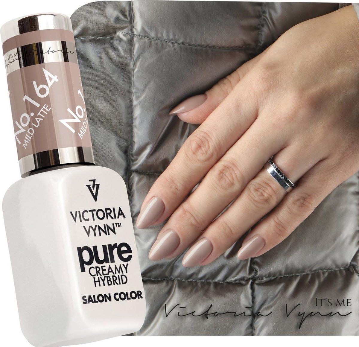 VICTORIA VYNN™ Gellak - Gel Nagellak - Pure Creamy Hybrid - Mild Latte 164 - 8 ml