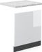Vicco R-Line Frontpaneel – 60 cm, WB Marmer Wit Hoogglans