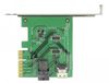 Delock 89923 Interfacekaart/-adapter Intern SAS PCIe 3.0 NVMe 24 Gbit/s