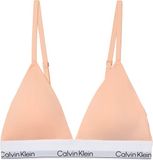 Calvin Klein Balconette bh zonder beugel en voorgevormde cup van katoen en modal