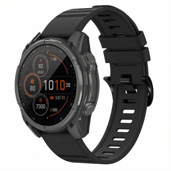 imoshion Stripe Siliconenbandje - Geschikt voor Garmin 22 mm