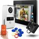 GOMEDIA WiFi, UHD LCD, video intercom voor eengezinswoningen, Tuya, RFID, IP-camera's, bewegingsdetectie