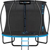 Thunder Trampoline 244 cm Ronde Tuintrampoline Blauw