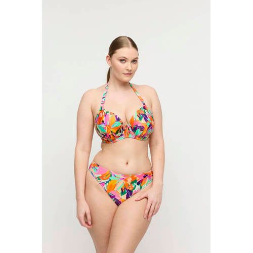 PrimaDonna bikinibroekje Varadeo rood/oranje/turquoise