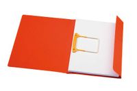 Secolor Jalemaclip map A4, karton, 270 g, rood, 10 stuks