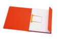 Secolor Jalemaclip map A4, karton, 270 g, rood, 10 stuks