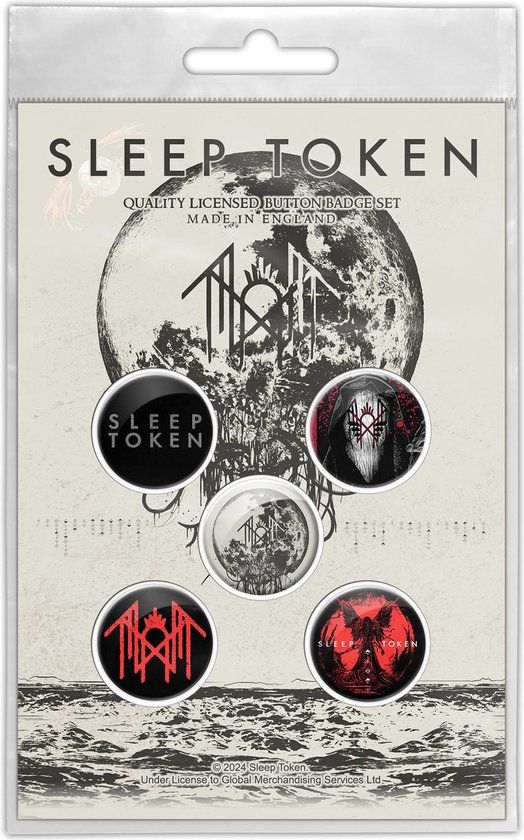 Sleep Token Take Me Back To Eden Unisex Badge - meerkleurig - Standard