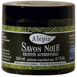 Alepia Savon Noir Supreme - Savon de gommage - 200 ml