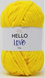Hello Love Wolbol, schoolgeel, 100 g