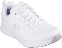 Skechers dames sneaker SQUAD CHAOS SR werkschoenen 108145EC WHT wit