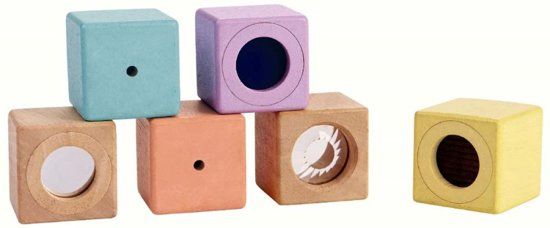 Plantoys Plan Toys Houten Sensory Blocks - 8854740052575