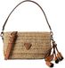 GUESS Ofelia Flap Shoulder Bag Natural / Cognac Lichtbruin