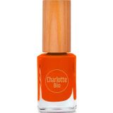 Charlotte vernis à ongles biosourcé orange rouille 10ml