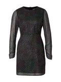 Desigual Jurk 'LENSY' geel / groen / pink / zwart
